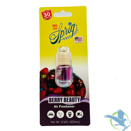Sprig Classic Air Freshener With Hanging String 0.16 Oz. - Berry Beauty