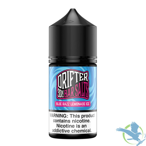 Drifter Bar Salts Nicotine E-Liquid 30ML - Blue Razz Lemonade Ice