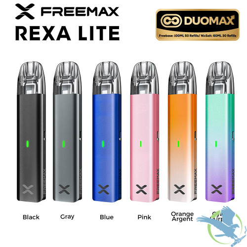 Freemax Rexa Lite 1000mAh Pod System Starter Kit With 2ML Refillable Rexa Duomax Pod