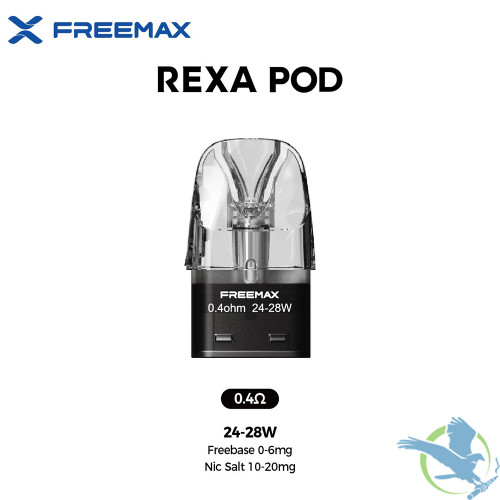 Freemax Rexa 3ML Refillable Replacement Pod - Pack of 3 - 0.4 ohm