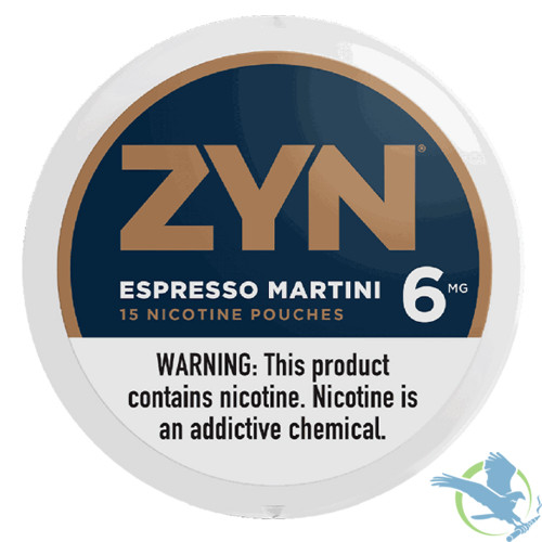 ZYN After Dark Nicotine Pouches - 15 Pouches Per Can - Display of 5 Cans - Espresso Martini