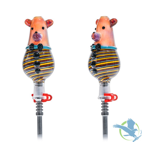 Dragon Glass Nectar Collector - 130MM - Assorted Colors [NC-044]