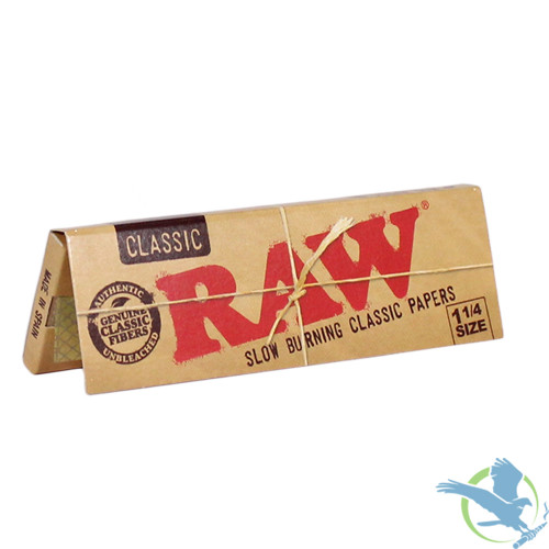 RAW Rolling Papers - 1 1/4 Size - 24 Pack - Classic
