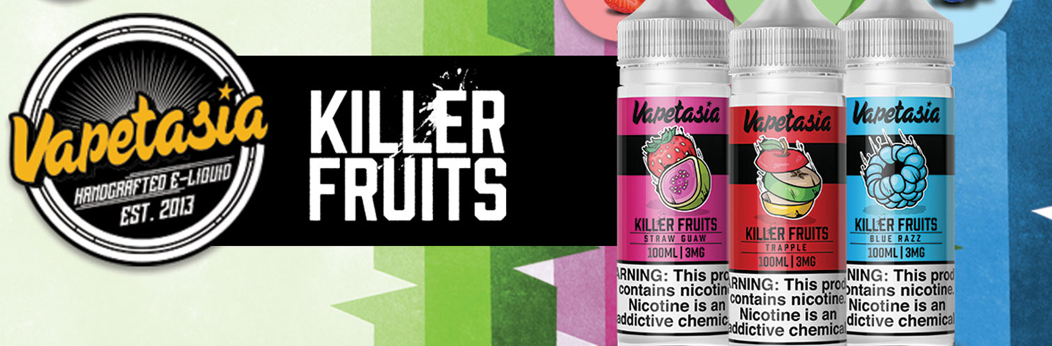 Killer Fruits By Vapetasia Synthetic Nicotine E-Liquid 100ML