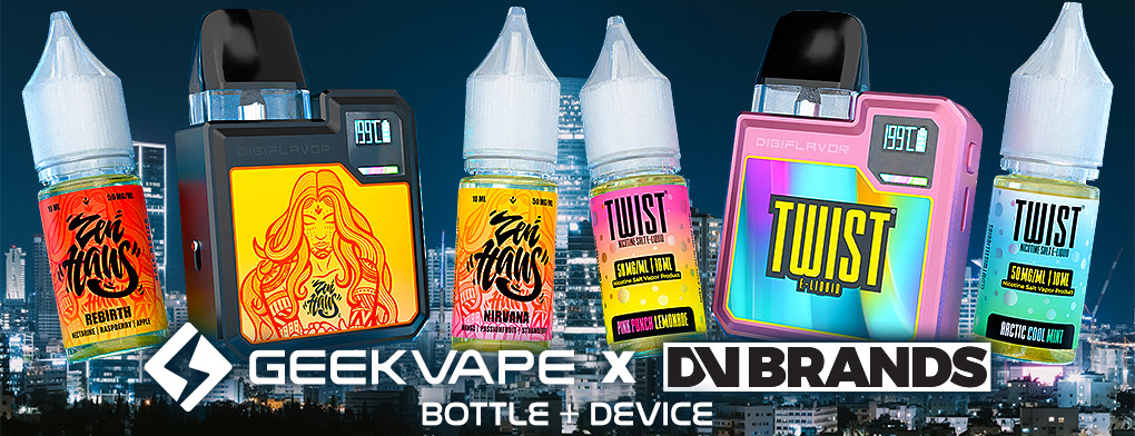 Daddys Vapor Eliquids &amp; Geekvape  Pod System Duo Wholesale