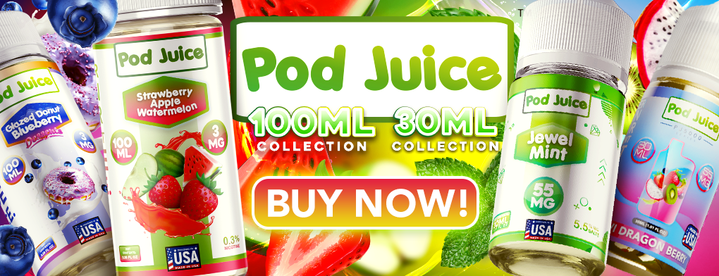 POD Juice Synthetic Nicotine E-Liquid