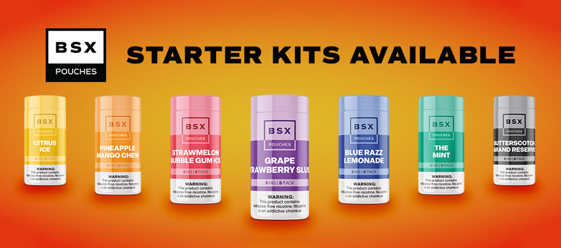 BSX Nicotine Pouches Starter Kits