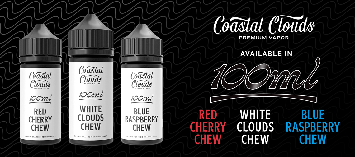 Coastal Clouds Premium Vapor Nicotine E-Liquid