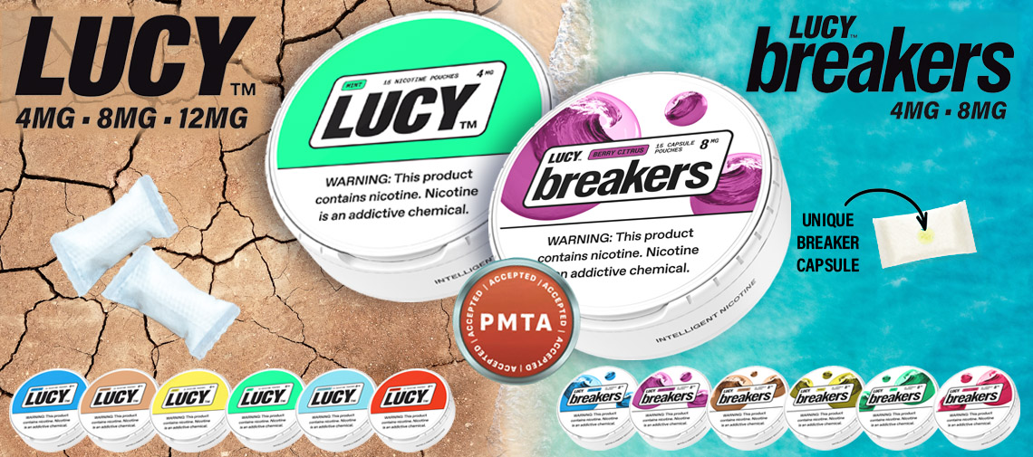 Lucy Slim Format Intelligent Nicotine Pouches