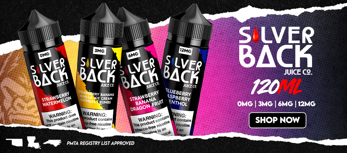 Silverback E-liquid 120ml Wholesale