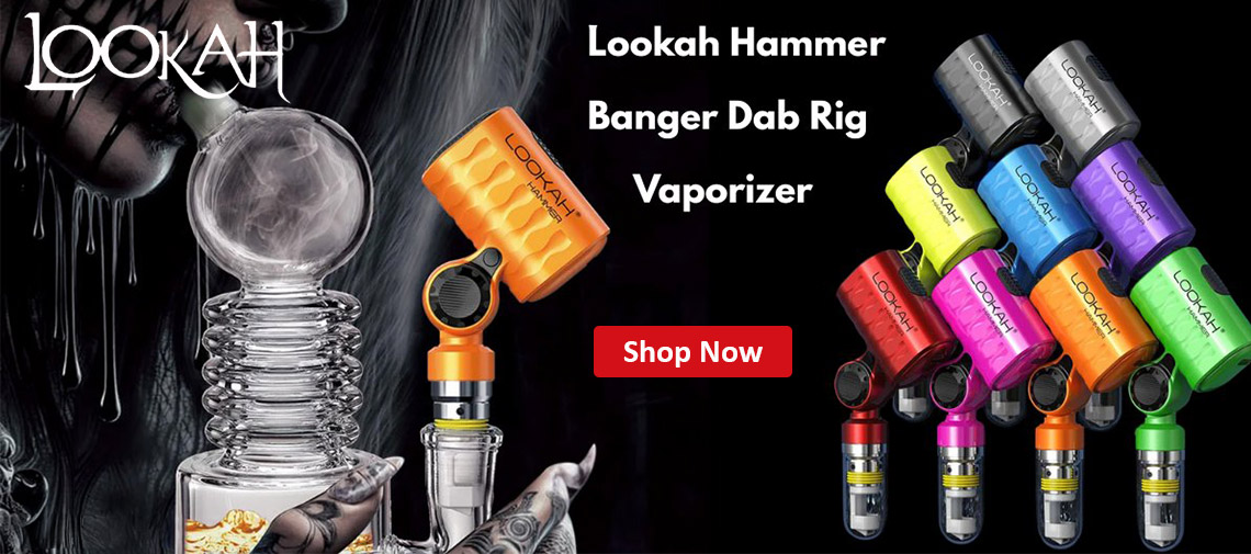 Lookah Hammer 950mAh Portable Enail Banger Dab Rig Vaporizer 