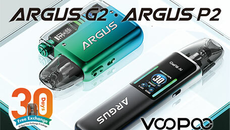 Voopoo Argus G2 and Argus P2 Disposable Vapes