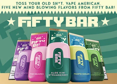 Fifty Bar Ice Flavors Wholesale