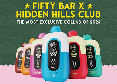 Beard Vape Fifty Bar Hidden Hills Milk Flavor E-Liquid Wholesale