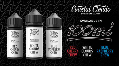 Coastal Clouds Premium Vapor Nicotine E-Liquid 100ML