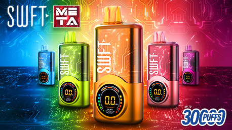 SWFT Disposable Nicotine Vaping Device with Adjustable Airflow