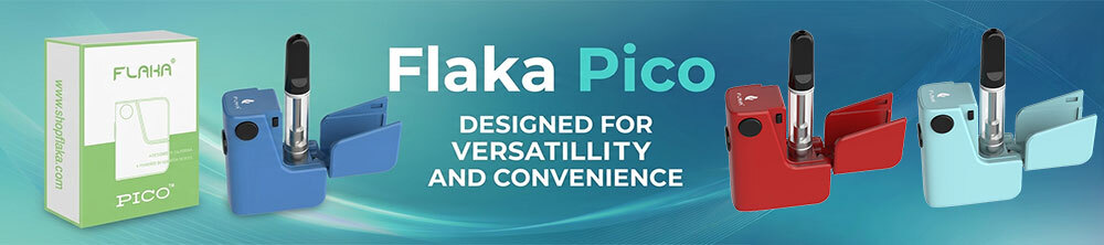 Flaka Pico 500mAh VV 510 Cartridge Vape Mod Battery With USB Cable