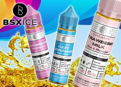 Glas Vapor BSX Series Eliquids Beverage Flavors Wholesale