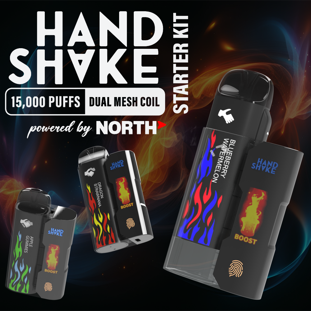 HandShake Disposable Ecig Starter Kit by North