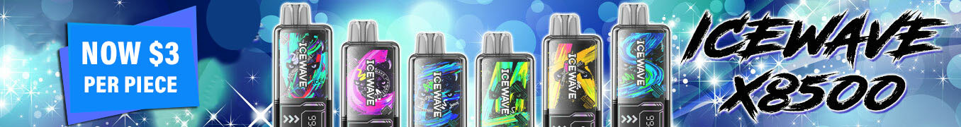 Icewave X8500 Disposable Ecigs Wholesale Deal