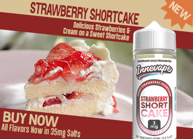 Shortcake Salts E-Juice Get Strawberry Shortcake 100ml Vape Juice