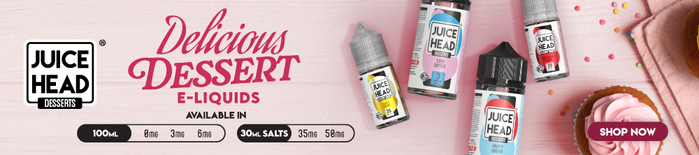 Juice Head E-Liquid New Dessert Flavors