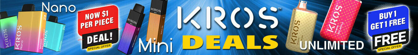 Kros Disposable Ecigs Deals Wholesle Vape