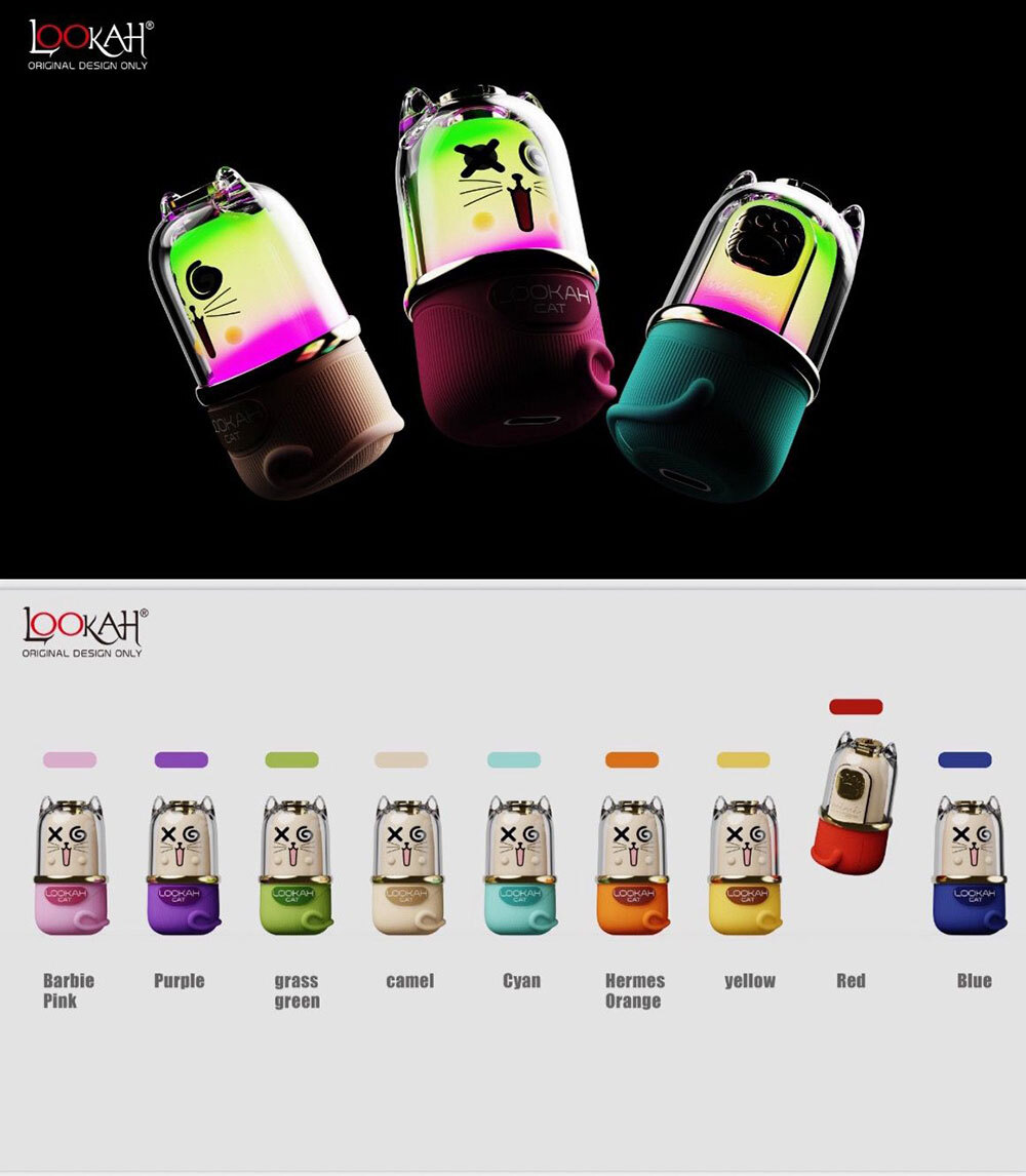 Lookah Cat 510 Batter Wholesale Colors