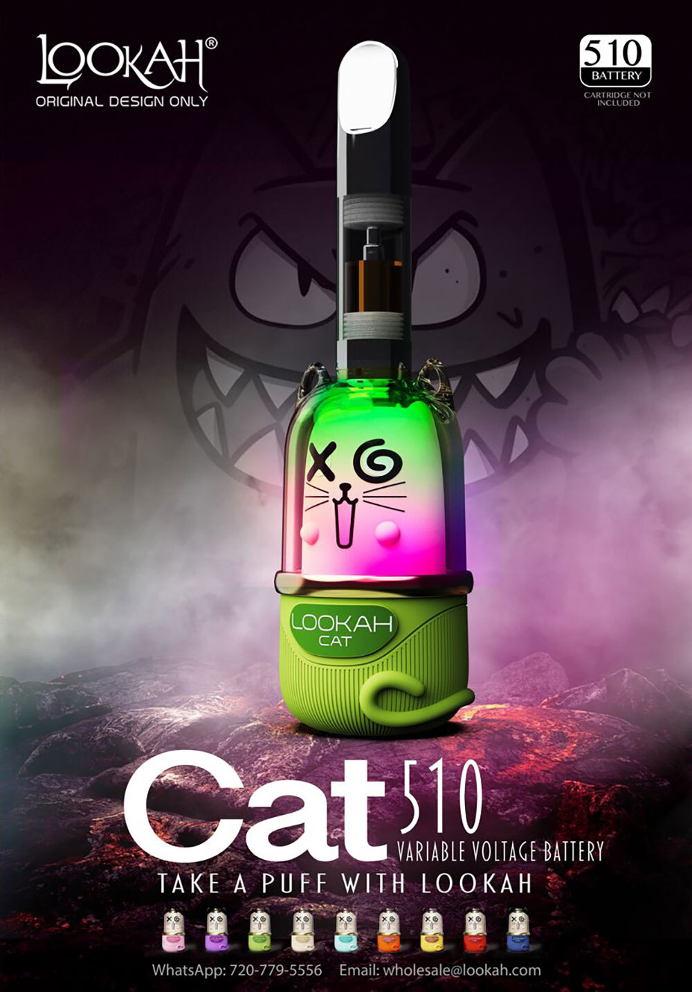 Lookah Cat 510 Battery Wholesale