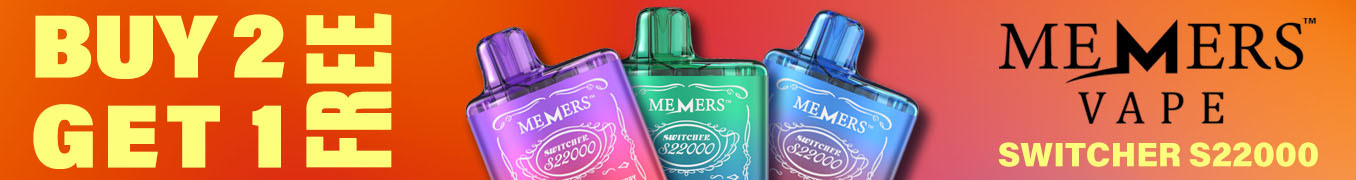 Memers Vape Switcher S22000 Buy 2 Get 1 Free