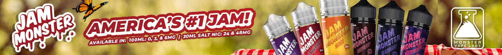Monster Vape Labs Jam Monster Nicotine E-Liquid E-Juice