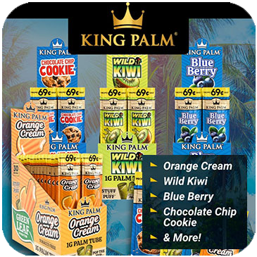 King Palm Wraps and Cones Wholesael Smokeshop