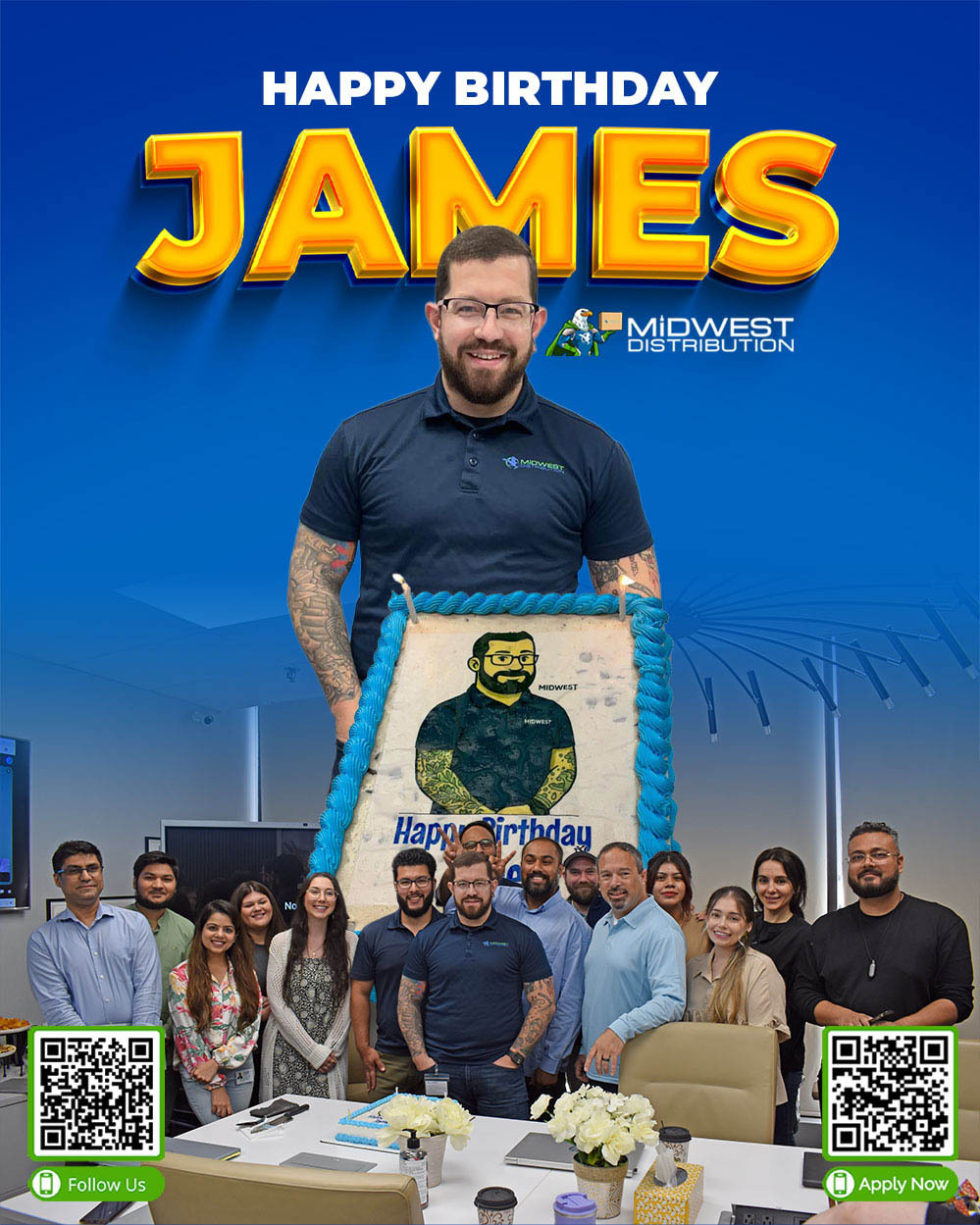 Happy Birthday James!