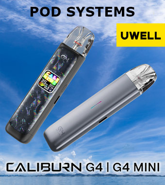 Uwell Caliburn Nicotine Vaping Pod System Devices