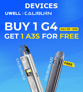 Caliburn G4 Nicotine Vaping Pod System