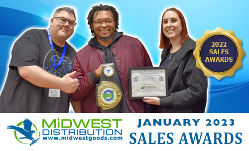 January 2023 Midwest Top Sales Award Winners From 2022