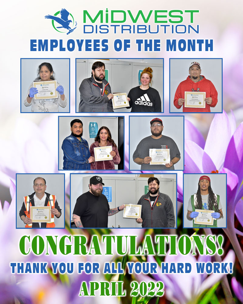 April 2022 Employees Of The Month