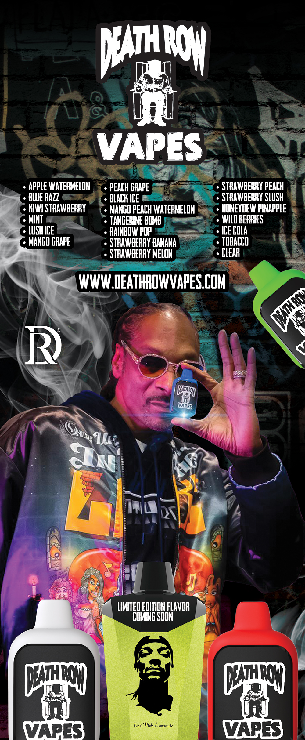 Death Row Vapes 10.5ML 5000 Puffs Disposable Vape Device