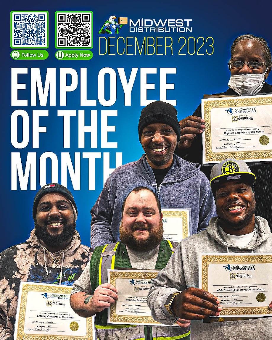 December 2023 Midwest Employees Of The Month