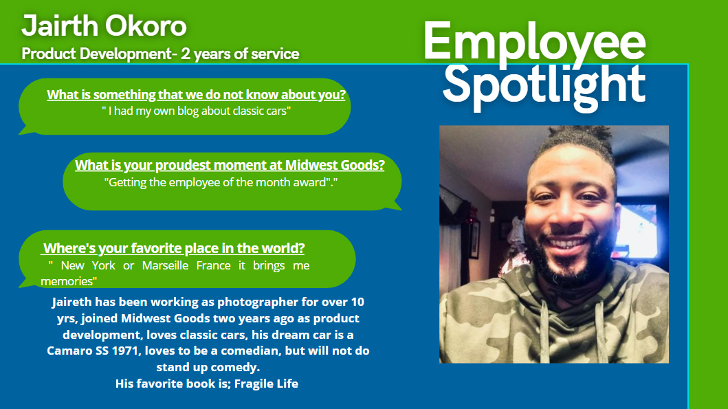 February 2022 Midwest Employee Spotlight