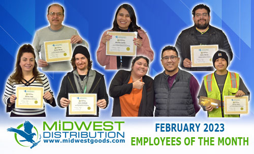 February 2023 Midwest Employees Of The Month