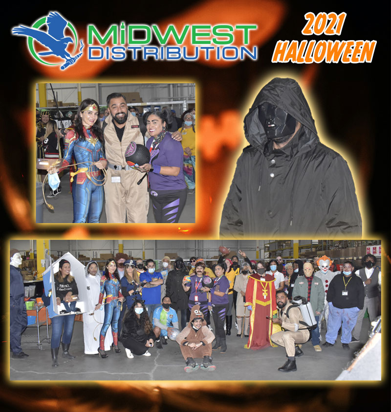 Halloween 2021 Employee Costume's Midwest Goods Inc.