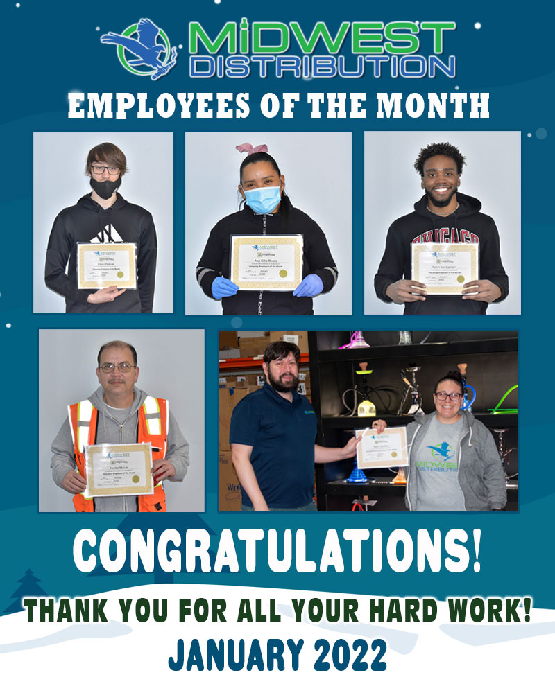 January 2022 Employees Of The Month