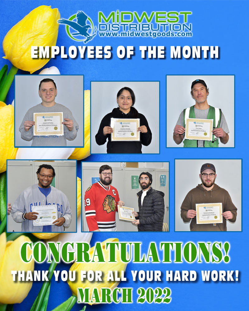 March 2022 Employees Of The Month