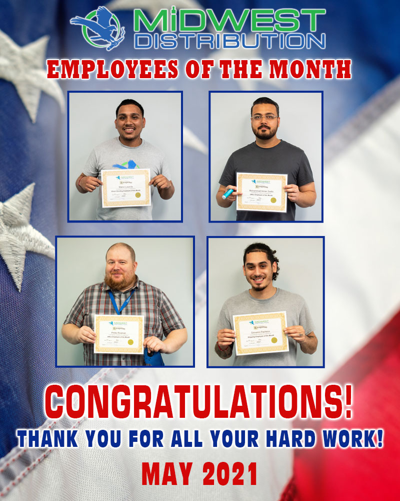 May 2021 Employees of the Month