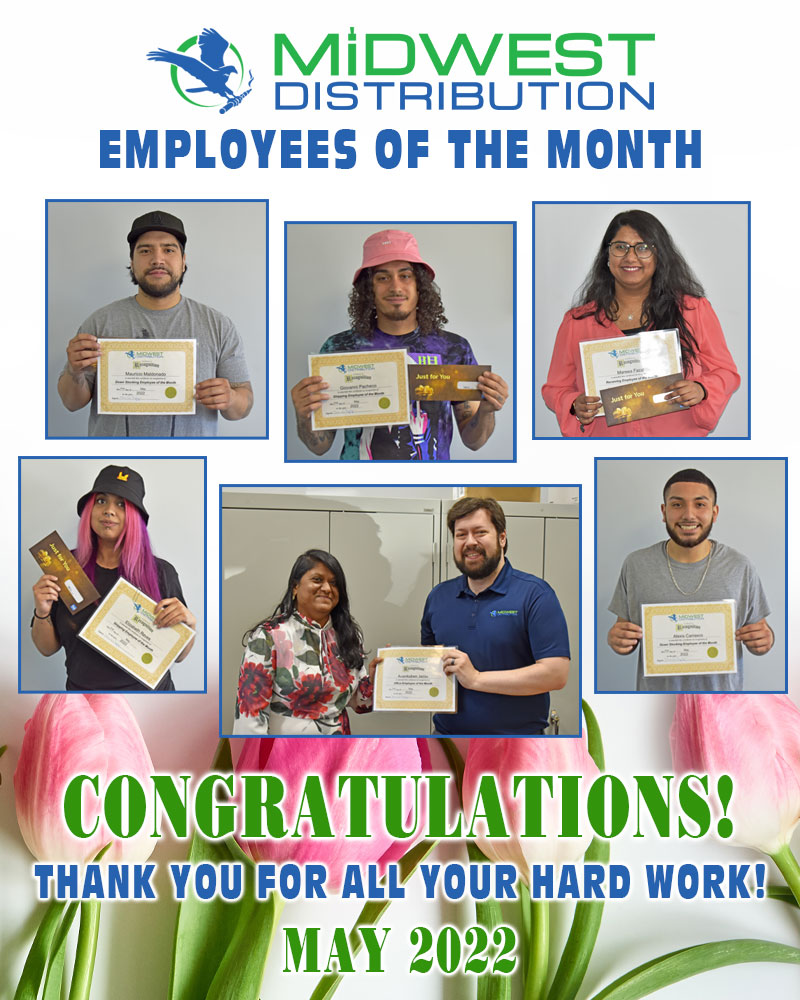 May 2022 Employees Of The Month