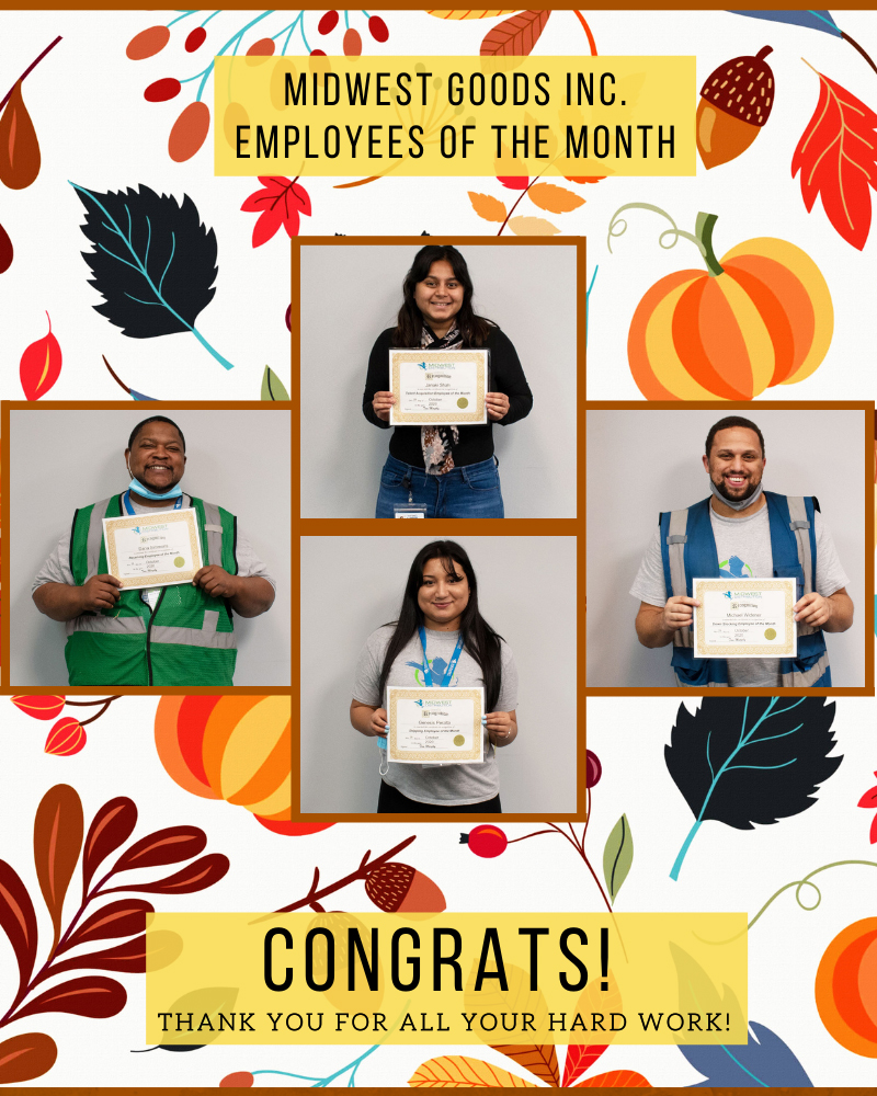 Midwest October 2020 Employees Of The Month