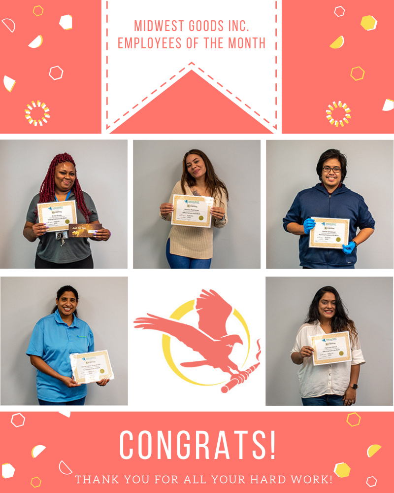 September 2020 Employees of the Month!