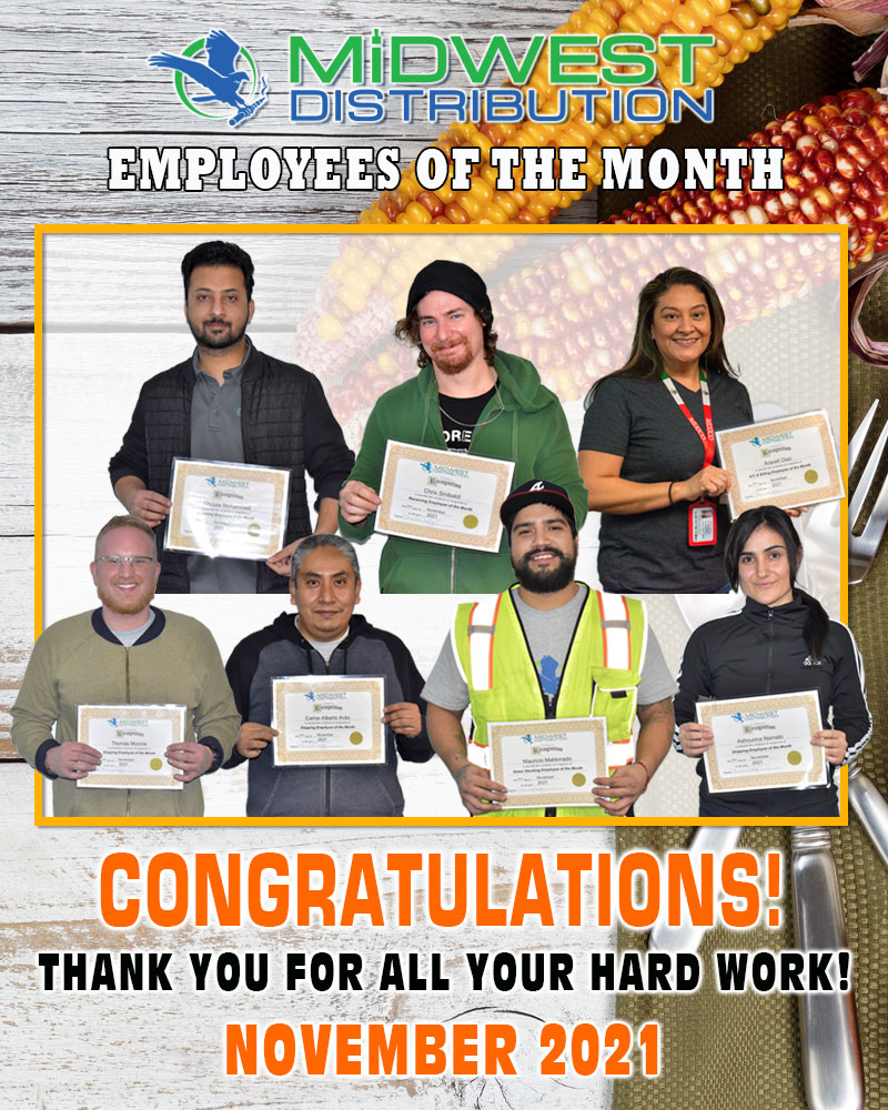 November 2021 Employees Of The Month