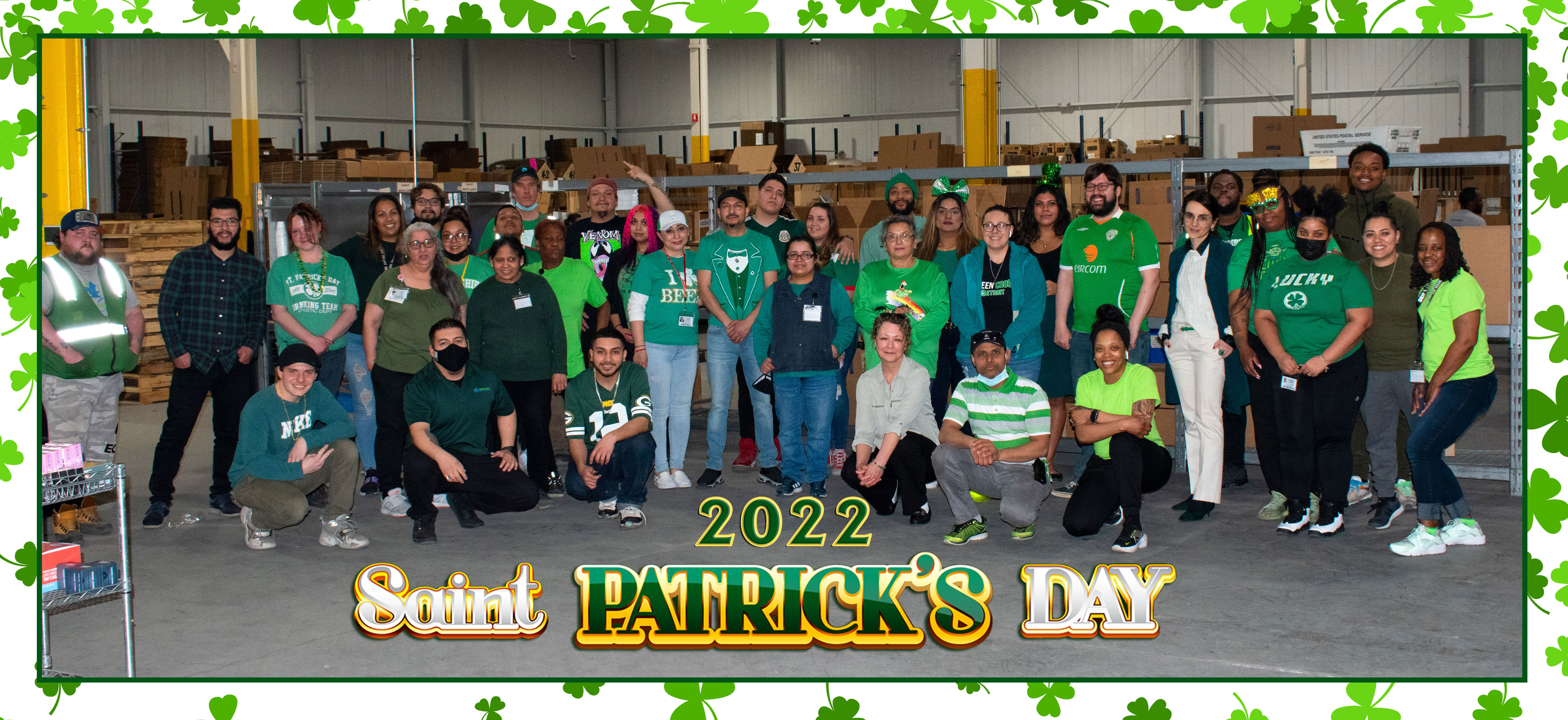 2021 Midwest Distribution Saint Patrick's Day Gathering